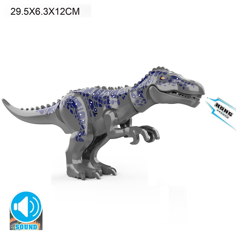 Figuras De Dinosaurios Building Block Jurassic World Raptor Mini 2 - Venta Internacional.