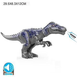 Foto 1 | Figuras De Dinosaurios Building Block Jurassic World Raptor Mini 2 - Venta Internacional.