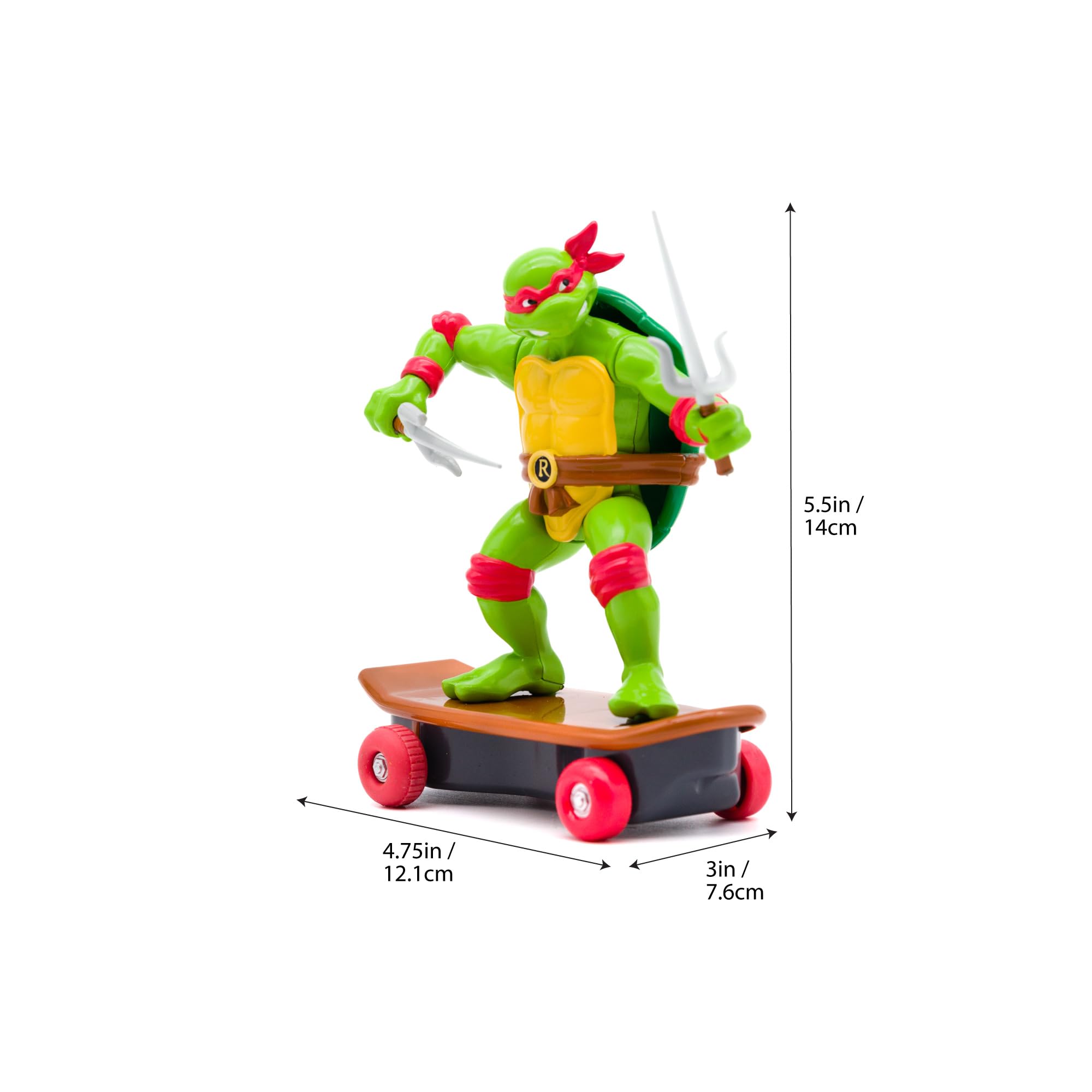 Foto 5 pulgar | Figura De Acción Teenage Mutant Ninja Turtles Raphael De 5 Pulgadas - Venta Internacional.