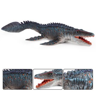 Foto 5 | Juguete De Dinosaurio Submarino Mosasaur Liopleurodon Plastic - Venta Internacional.