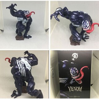 Foto 3 | Figura De Acción Marvel Spider-man Hero Venom, Modelo Móvil De Juguete - Venta Internacional.