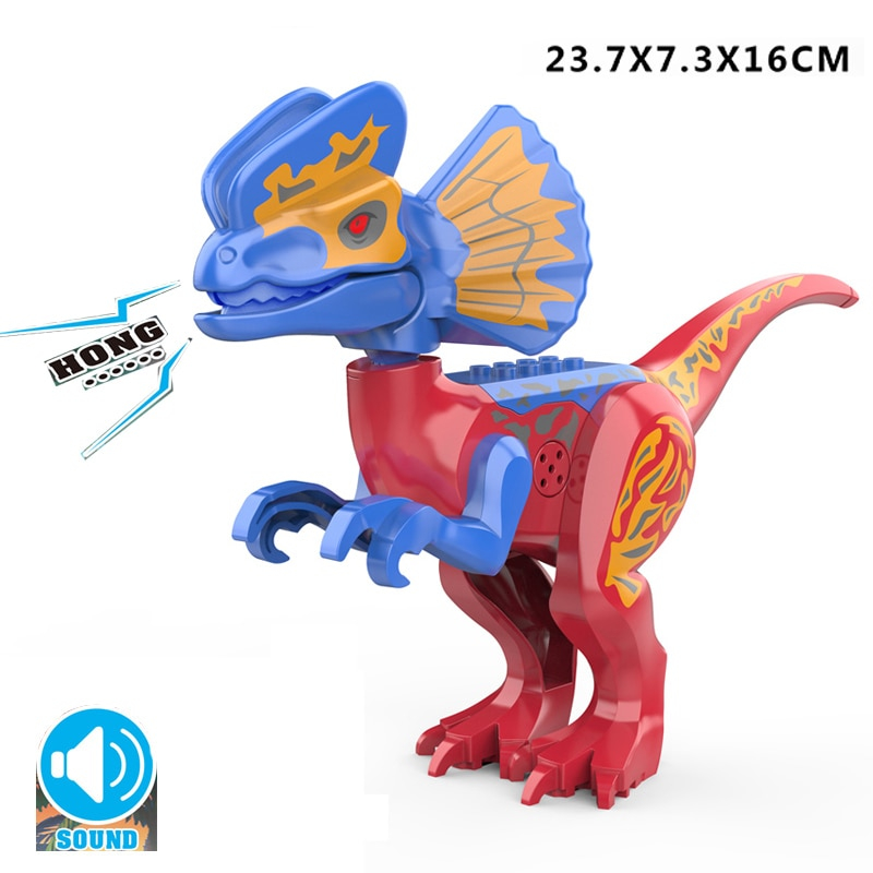 Foto 2 pulgar | Figuras De Dinosaurios Building Block Jurassic World Raptor Mini 2 - Venta Internacional.