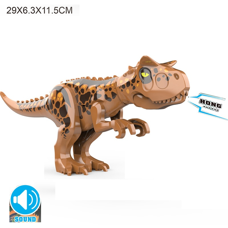 Figuras De Dinosaurios Building Block Jurassic World Raptor Mini 2 - Venta Internacional.