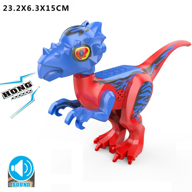 Foto 5 pulgar | Figuras De Dinosaurios Building Block Jurassic World Raptor Mini 2 - Venta Internacional.