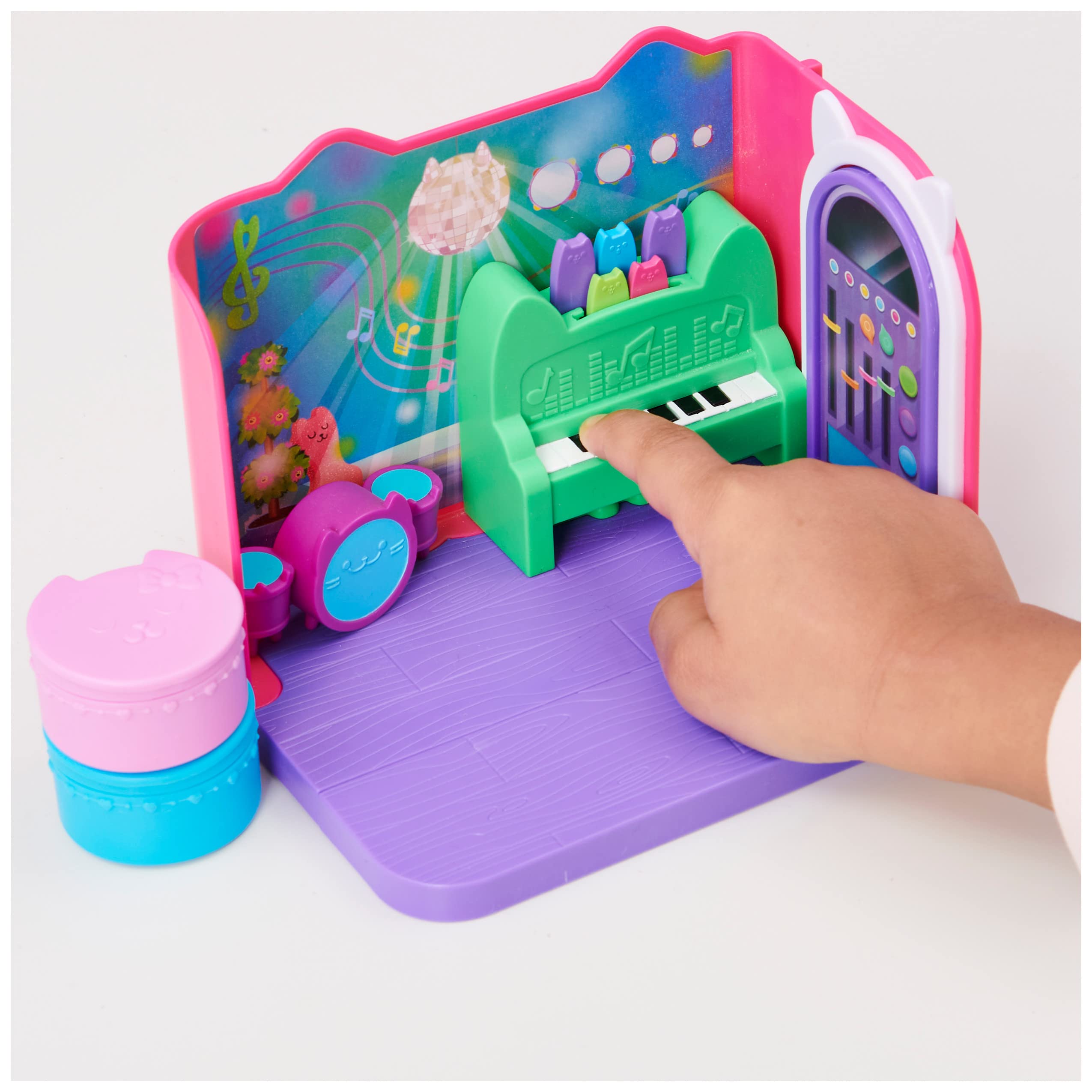 Foto 6 pulgar | Toy Gabby's Dollhouse Groovy Music Room Con Daniel James Catnip - Venta Internacional.