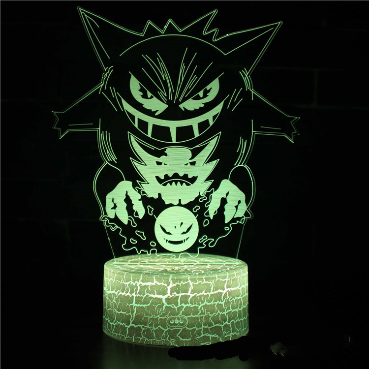 Foto 4 pulgar | Figuras De Acción Pokemon Pikachu Charizard Con Luz Nocturna Led - Venta Internacional.