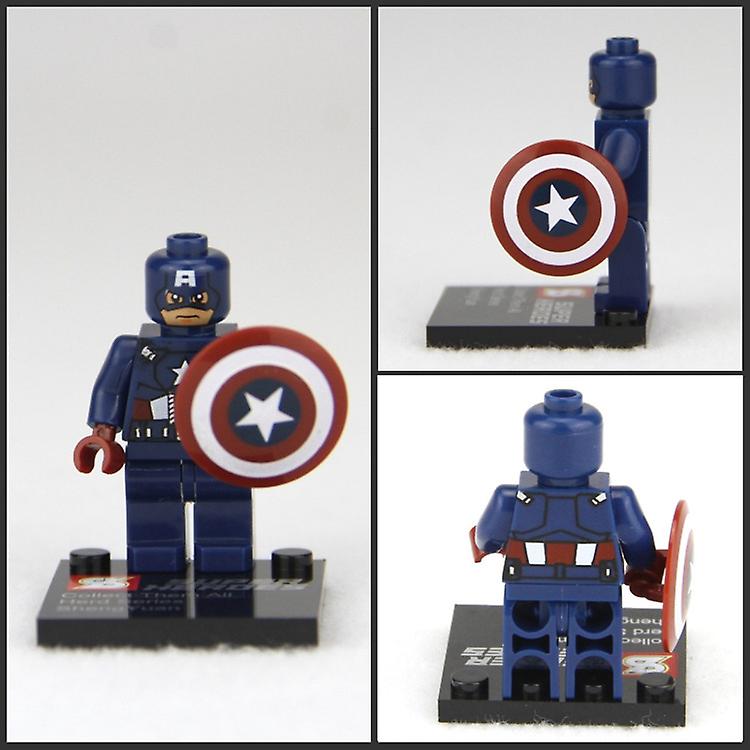 Foto 4 pulgar | Set De Juguetes Con Minifiguras De Superhéroes, 8 Piezas - Venta Internacional.