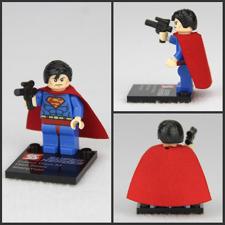 Foto 5 pulgar | Set De Juguetes Con Minifiguras De Superhéroes, 8 Piezas - Venta Internacional.