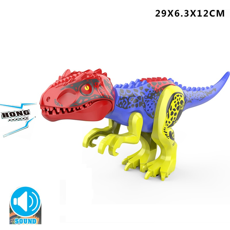 Foto 2 pulgar | Figuras De Dinosaurios Building Block Jurassic World Raptor Mini 2 - Venta Internacional.