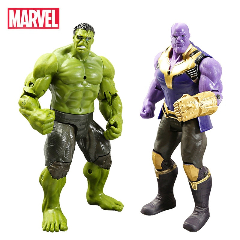 Foto 3 pulgar | Figura De Acción Disney Marvel Avengers Thanos Spiderman Hulk - Venta Internacional.