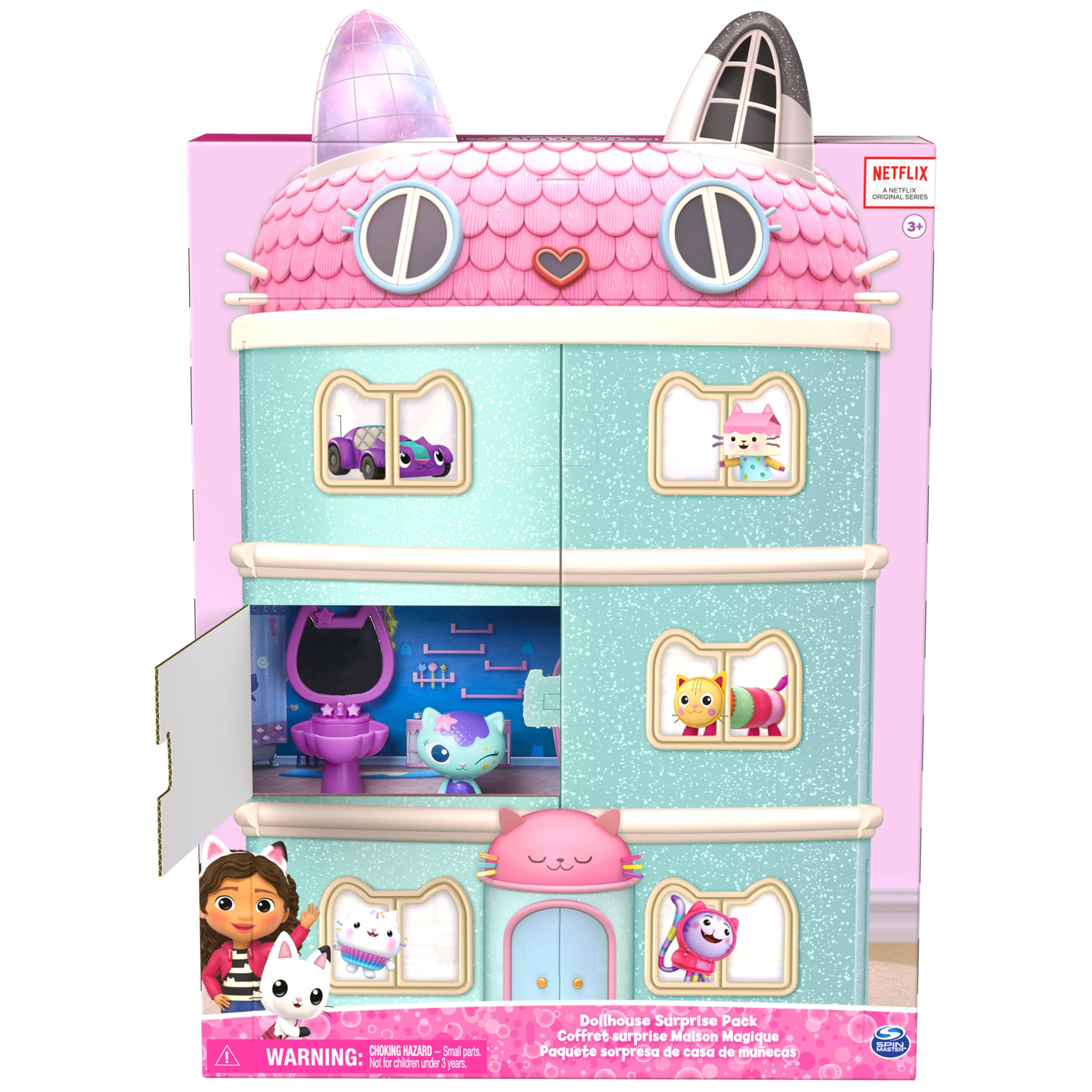 Foto 7 | Figuras De Juguete Y Muebles Para Casas De Muñecas Gabby's Dollhouse - Venta Internacional.