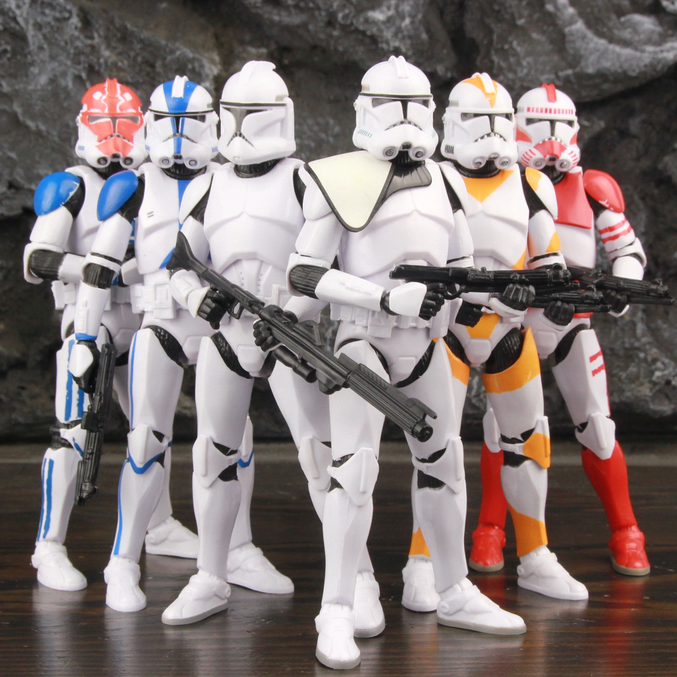Foto 3 pulgar | Figuras De Acción Star Wars Galaxy Wars Model Toys #501st - Venta Internacional.