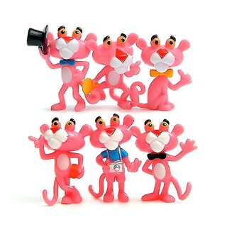 Foto 1 | Set De Figuras De Juguete Mini Panther De Pvc, 6 Piezas, Para Niños - Venta Internacional.