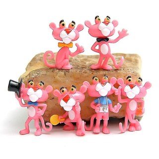 Foto 2 | Set De Figuras De Juguete Mini Panther De Pvc, 6 Piezas, Para Niños - Venta Internacional.