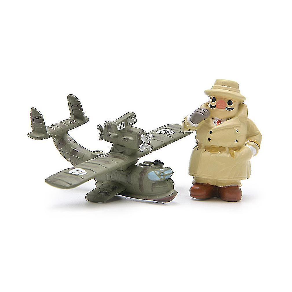 Foto 2 pulgar | Juego De 2 Piezas De Figure Toy Kurenai No Buta Miyazaki - Venta Internacional.