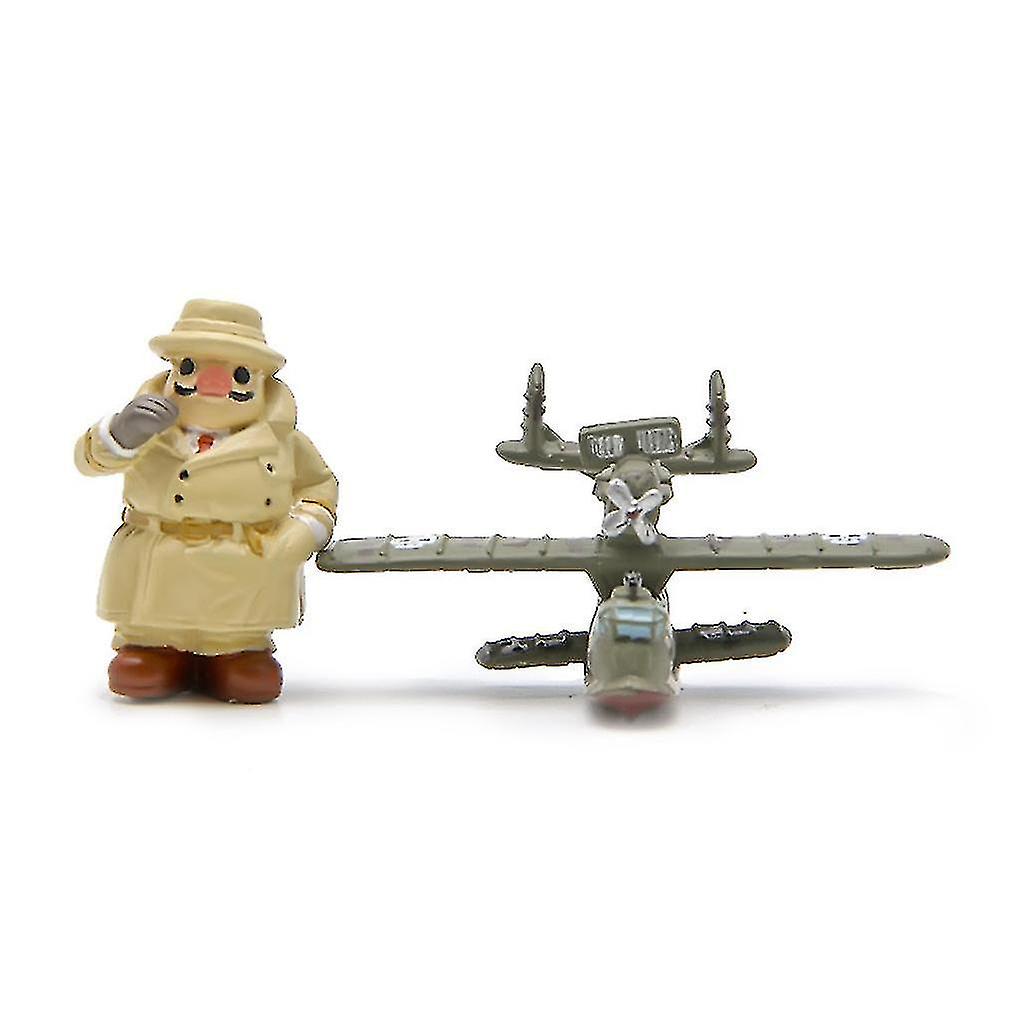 Foto 4 pulgar | Juego De 2 Piezas De Figure Toy Kurenai No Buta Miyazaki - Venta Internacional.