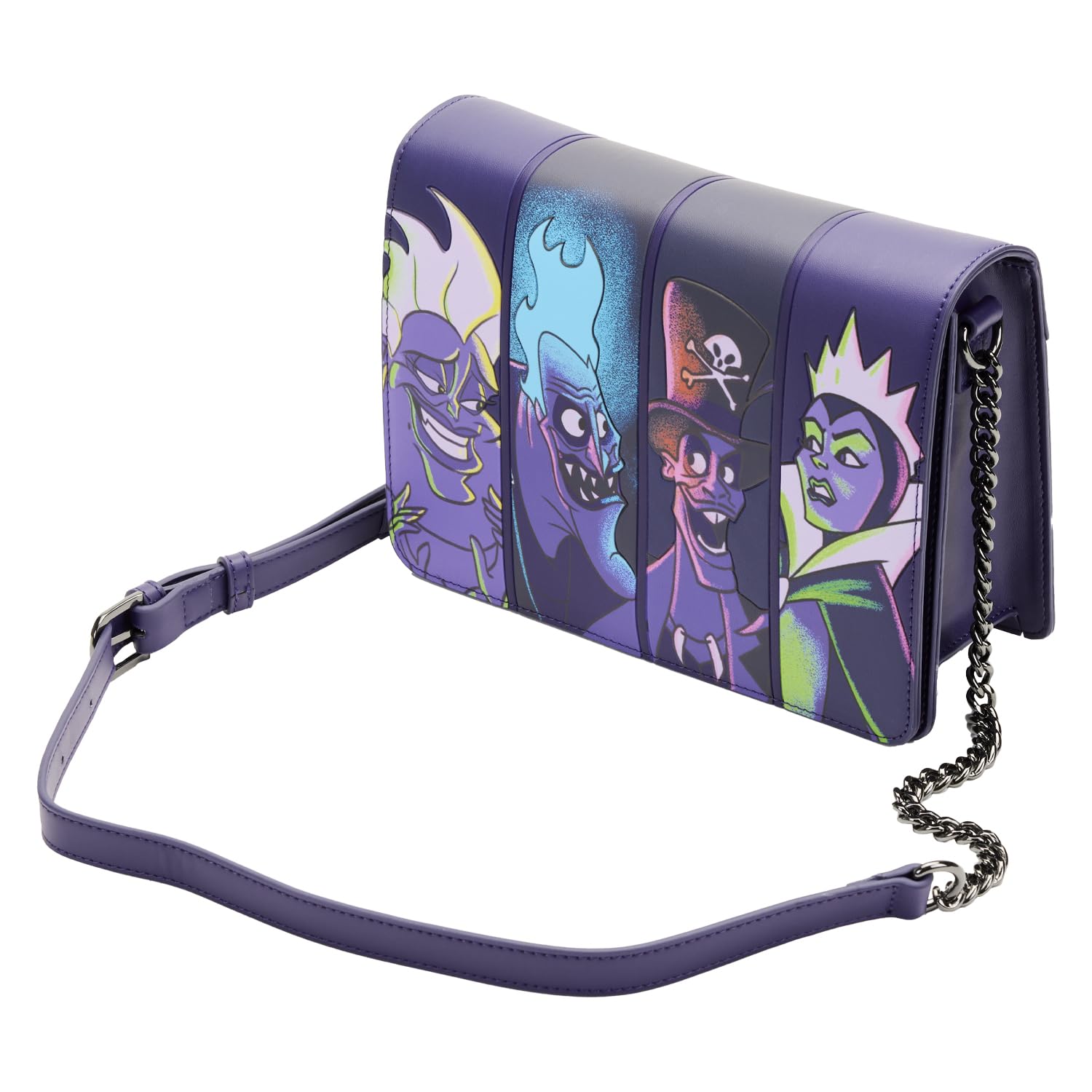 Foto 3 pulgar | Bandolera Loungefly Disney Villains In The Dark - Venta Internacional