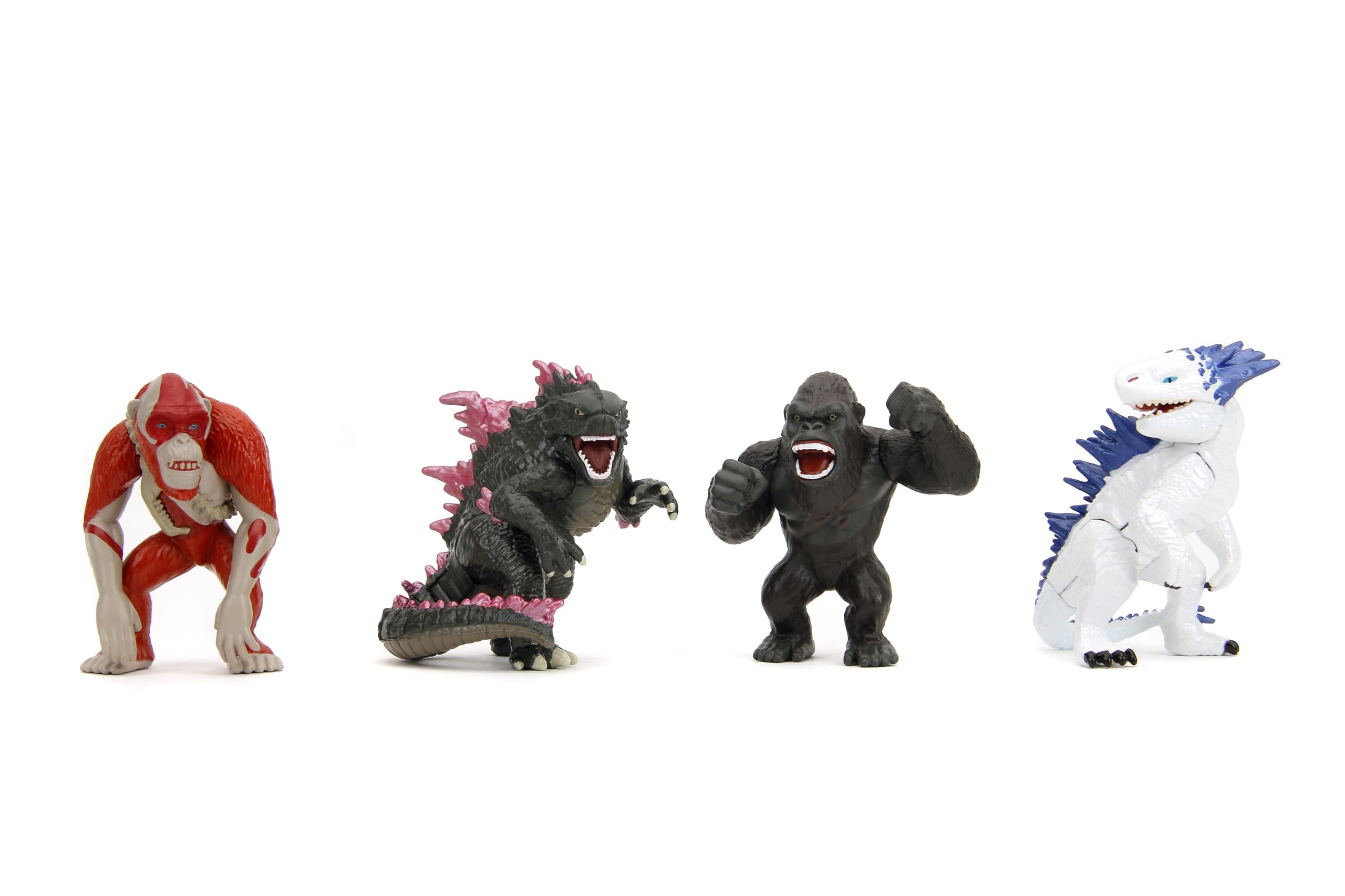 Foto 2 pulgar | Pack De 4 Figuras Fundidas A Presión Godzilla X Kong 2.5 Metalfigs Jada Toys - Venta Internacional
