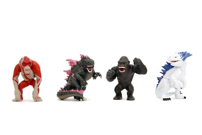 Foto 1 | Pack De 4 Figuras Fundidas A Presión Godzilla X Kong 2.5 Metalfigs Jada Toys - Venta Internacional
