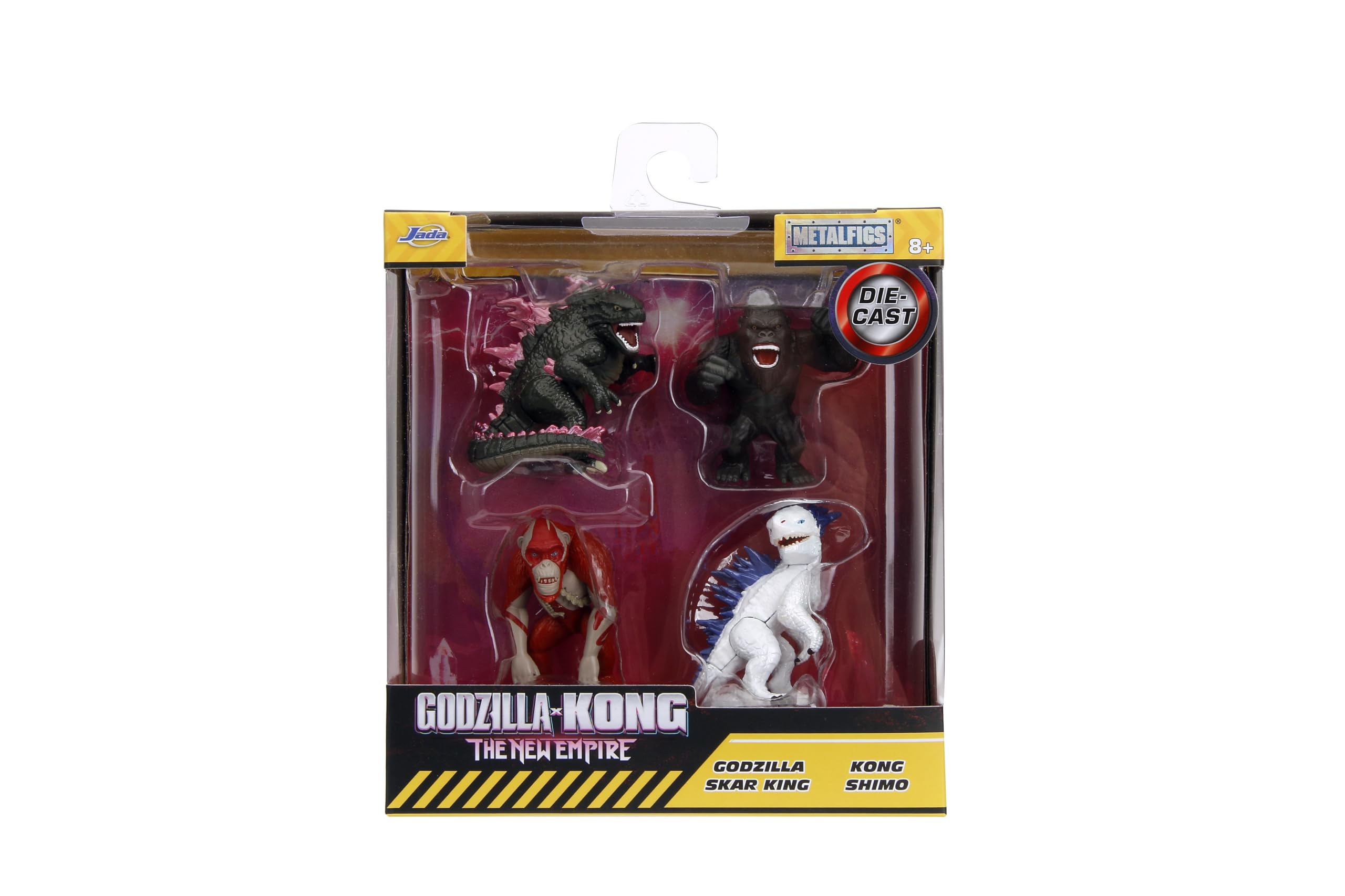 Foto 5 pulgar | Pack De 4 Figuras Fundidas A Presión Godzilla X Kong 2.5 Metalfigs Jada Toys - Venta Internacional