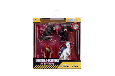 Foto 4 | Pack De 4 Figuras Fundidas A Presión Godzilla X Kong 2.5 Metalfigs Jada Toys - Venta Internacional