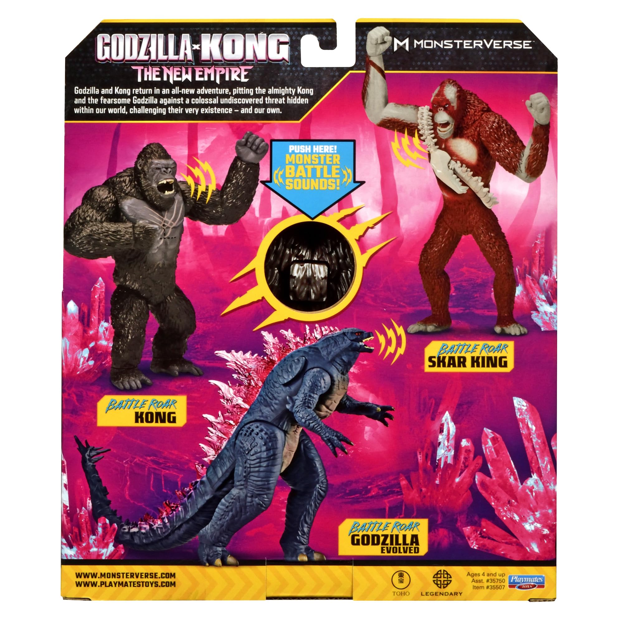 Foto 7 pulgar | Figura de Acción Godzilla-Kong - Venta Internacional