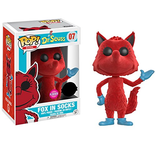 Libros Funko Pop: Dr. Seuss - Zorro En Calcetines (flocado) - Venta Internacional.