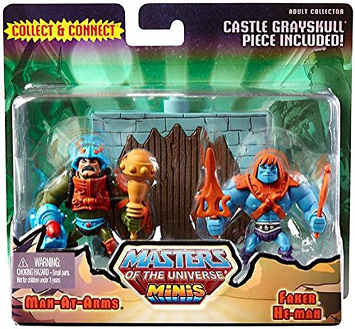 Foto 2 pulgar | Masters Of The Universe Minis Faker Y Man-at-arms - Venta Internacional.