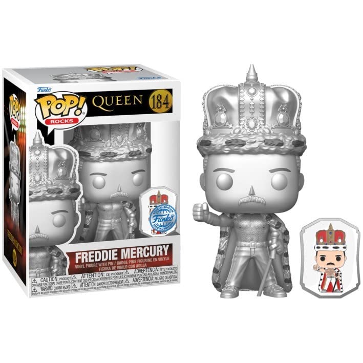 Foto 2 pulgar | Funko Queen King Freddie Mercury ¡pop Exclusivo De Platino!  - Venta Internacional.