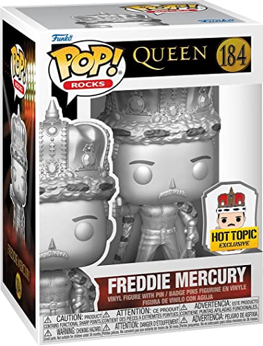 Foto 3 pulgar | Funko Queen King Freddie Mercury ¡pop Exclusivo De Platino!  - Venta Internacional.