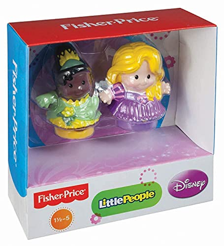 Fisher-price Little People Disney Princess, Rapunzel Y Tiana - Venta Internacional.