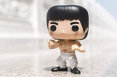 Foto 3 | Pantalones Blancos Y Cicatrices De Bruce Lee De Funko Pop #218 - Venta Internacional.