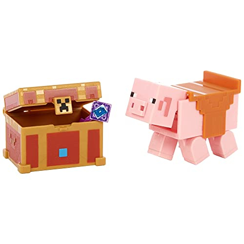 Figura De Batalla Coleccionable Minecraft Dungeons De 3,25 Pulgadas Con Acce - Venta Internacional.