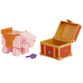 Foto 4 | Figura De Batalla Coleccionable Minecraft Dungeons De 3,25 Pulgadas Con Acce - Venta Internacional.