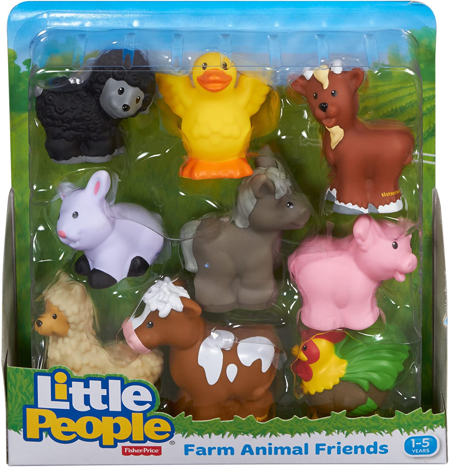 Foto 6 pulgar | Toy Fisher-price Little People Farm Animal Friends - Venta Internacional.