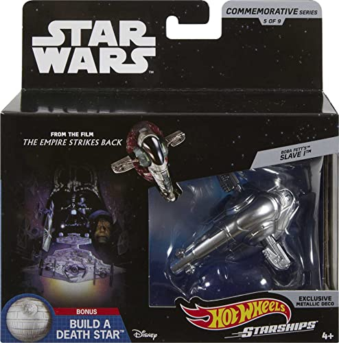 Foto 7 pulgar | Hot Wheels Star Wars Serie Conmemorativa Boba Fett Slave 1 Starship - Venta Internacional.