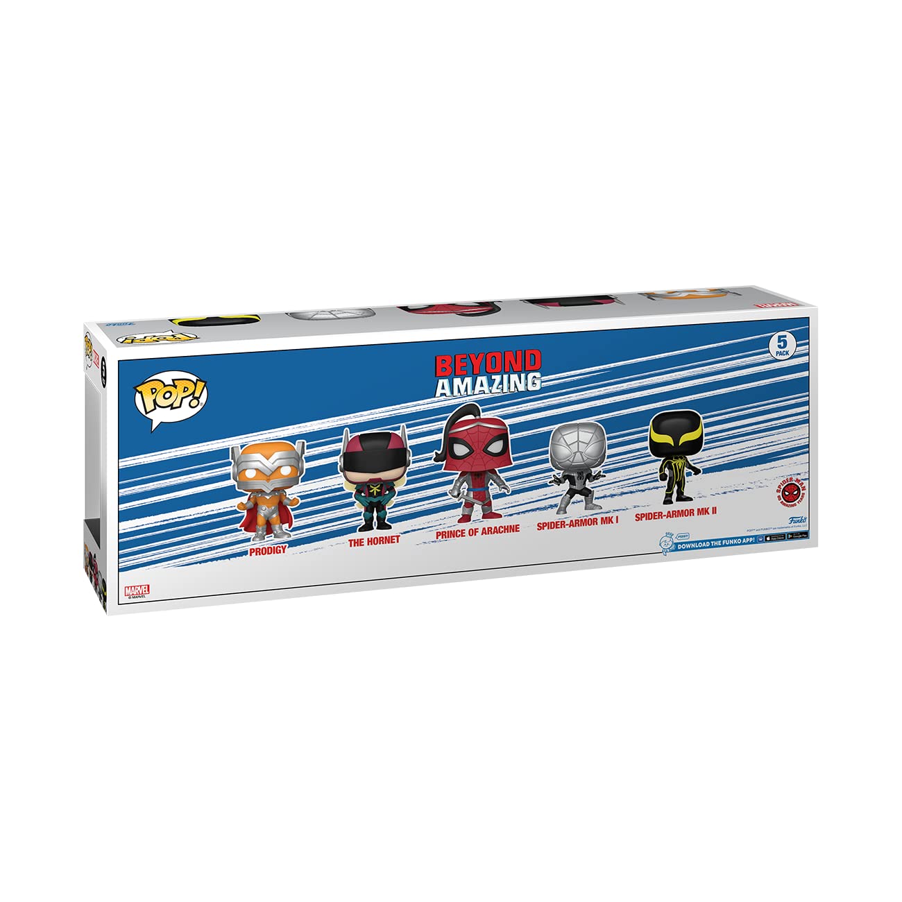 Foto 6 pulgar | ¡funko Pop! Marvel Spider-man Beyond Amazing, Paquete De 5 - Venta Internacional.