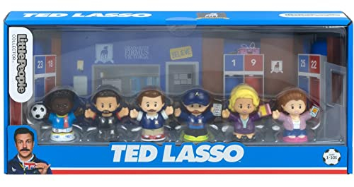 Set De Figuras Fisher-price Little People Collector Ted Lasso - Venta Internacional.