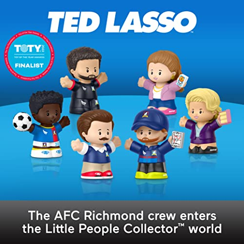 Foto 3 pulgar | Set De Figuras Fisher-price Little People Collector Ted Lasso - Venta Internacional.
