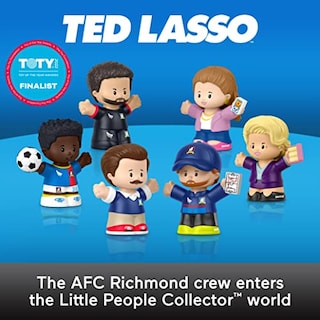 Foto 2 | Set De Figuras Fisher-price Little People Collector Ted Lasso - Venta Internacional.
