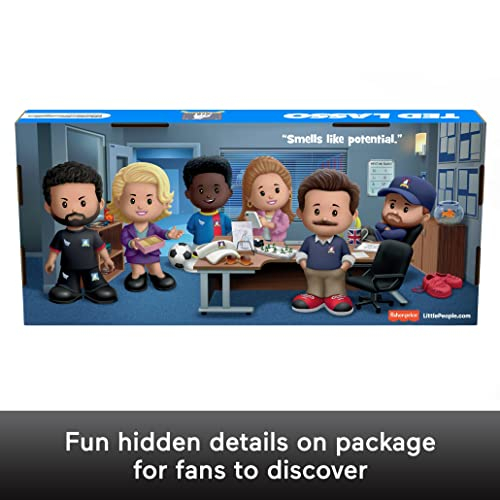 Foto 4 pulgar | Set De Figuras Fisher-price Little People Collector Ted Lasso - Venta Internacional.