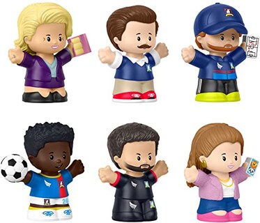 Foto 5 | Set De Figuras Fisher-price Little People Collector Ted Lasso - Venta Internacional.