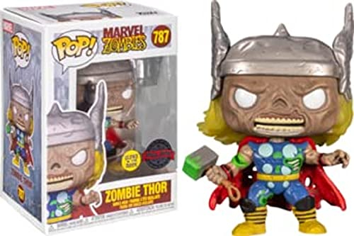 Foto 6 pulgar | ¡funko Pop! Marvel Zombies Zombie Thor Figura De 3.75'' Que Brilla En La Oscuridad (#787) - Venta Internacional.