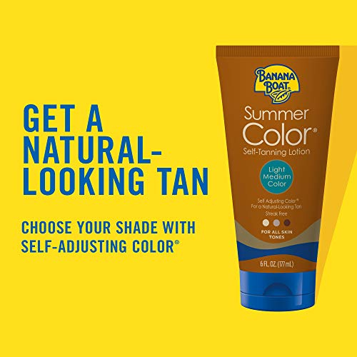 Foto 2 | Loción autobronceadora Banana Boat Summer tono claro/medio 6oz - Pack Doble