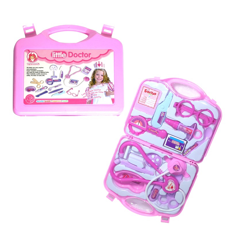 Foto 2 pulgar | Kit De Maletas Doctor Para Niños Medico, 14 Unidades, Color Rosa - Venta Internacional.