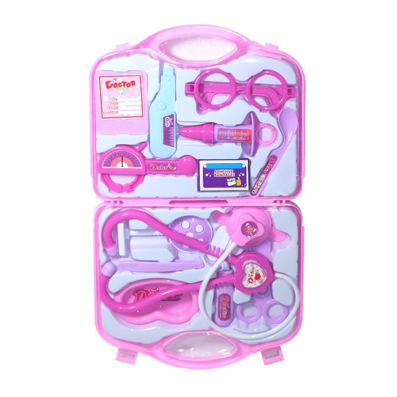 Foto 3 pulgar | Kit De Maletas Doctor Para Niños Medico, 14 Unidades, Color Rosa - Venta Internacional.
