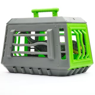 Foto 3 | Dinosaurio De Juguete Con Jaula Transportable Para Niños Mayores De 3 Años - Venta Internacional.