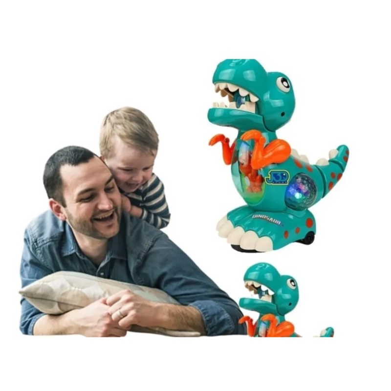 Foto 6 pulgar | Juguete De Dinosaurio Bailable Con Luces Y Sonido Para Niños - Venta Internacional.