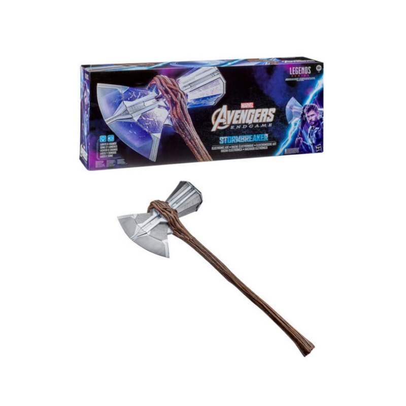 Foto 2 pulgar | Figura De Juguete Con Hacha Electrónica Stormbreaker 36 Cm Marvel Avengers - Venta Internacional.