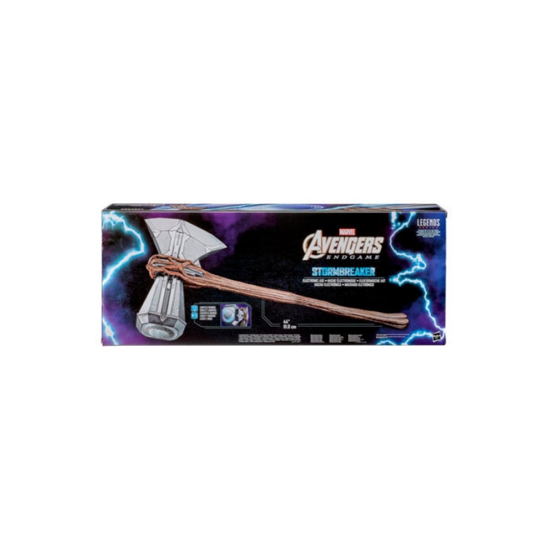 Foto 2 | Figura De Juguete Con Hacha Electrónica Stormbreaker 36 Cm Marvel Avengers - Venta Internacional.